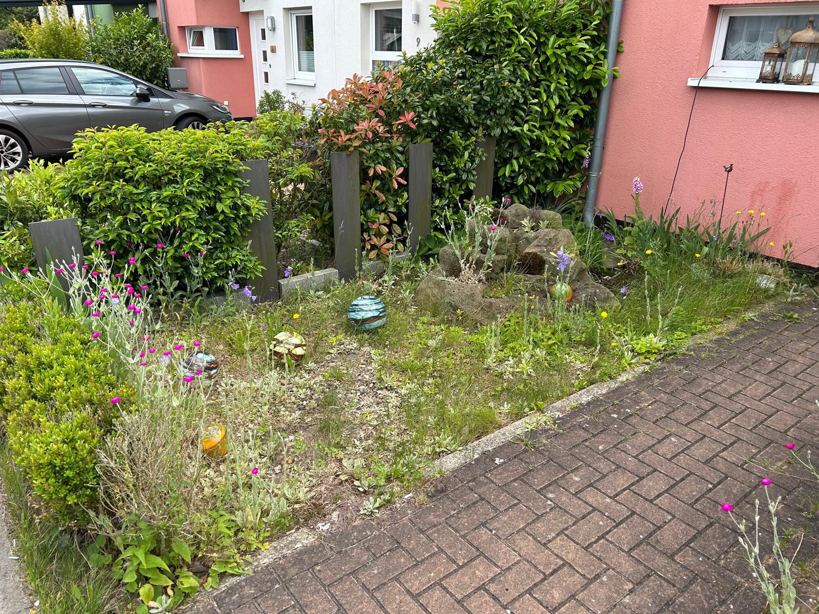 Beetpflege & Aufräumen – Vorher | Beetpflege in Burgwedel, Region Hannover